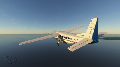 Novawing24 Cessna 208B RFDS VH-NQC Livery screenshot