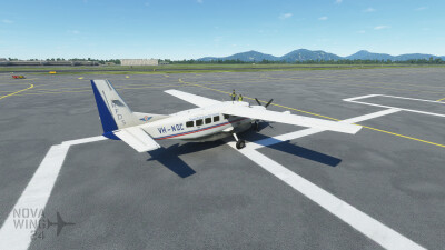 Novawing24 Cessna 208B RFDS VH-NQC Livery screenshot