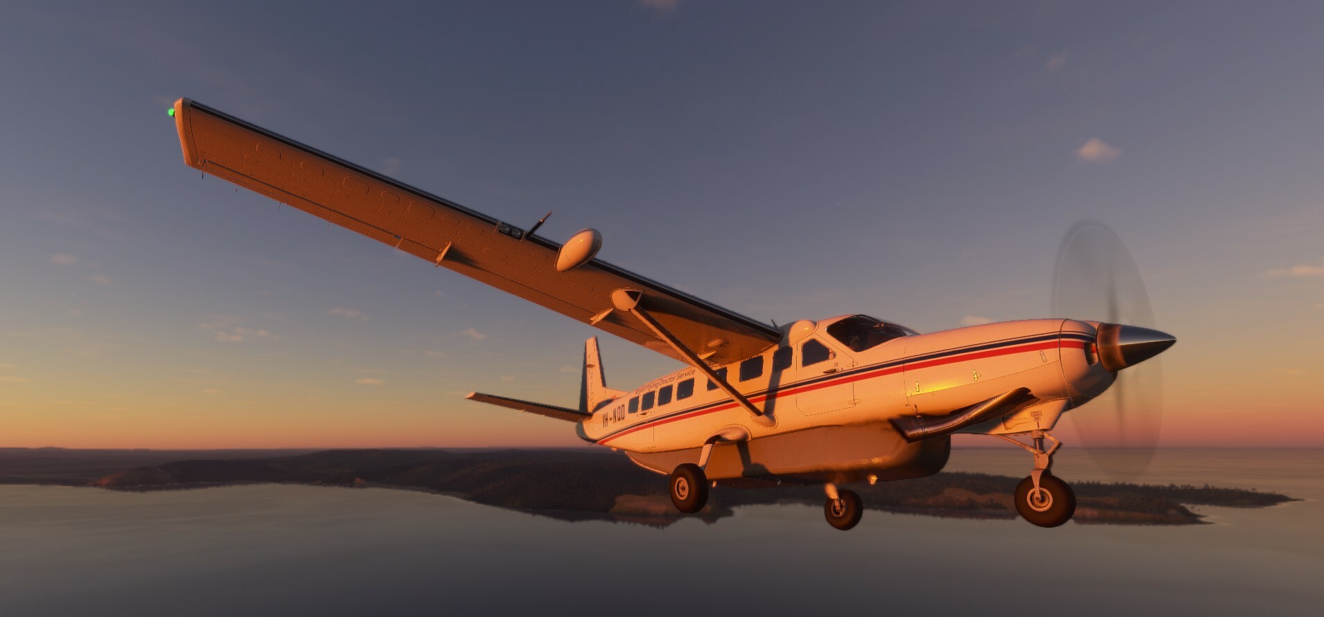 Novawing24 Cessna 208B RFDS VH-NQD Livery