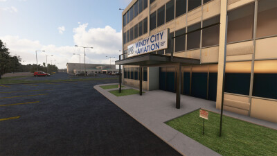 KPWK Chicago Executive Airport - Microsoft Flight Simulator screenshot