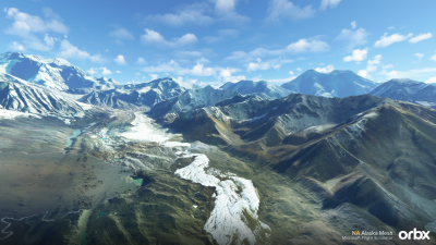 NA Alaska Mesh - Microsoft Flight Simulator screenshot