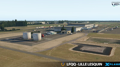 LFQQ Lille Lesquin Airport - X-Plane 11 screenshot