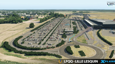 LFQQ Lille Lesquin Airport - X-Plane 11 screenshot