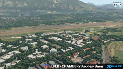 LFLB Chambery Aix-les-Bains Airport - X-Plane 11 & 12 screenshot