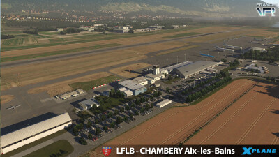 LFLB Chambery Aix-les-Bains Airport - X-Plane 11 screenshot