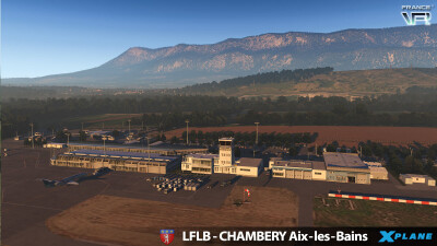 LFLB Chambery Aix-les-Bains Airport - X-Plane 11 & 12 screenshot