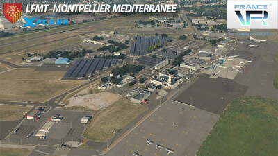 LFMT Montpellier Méditerranée Airport - X-Plane 11 screenshot