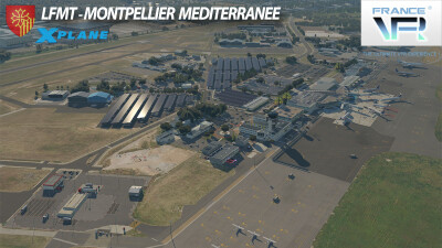 LFMT Montpellier Méditerranée Airport - X-Plane 11 & 12 screenshot