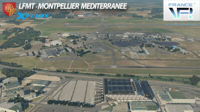 LFMT Montpellier Méditerranée Airport - X-Plane 11 & 12 screenshot