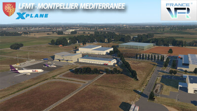 LFMT Montpellier Méditerranée Airport - X-Plane 11 screenshot
