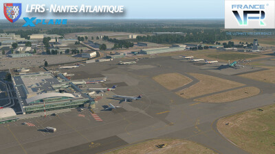 LFRS Nantes Atlantique Airport - X-Plane 11 screenshot