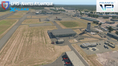 LFRS Nantes Atlantique Airport - X-Plane 11 screenshot