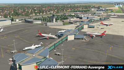 LFLC Clermont-Ferrand Airport - X-Plane 11 & 12 screenshot