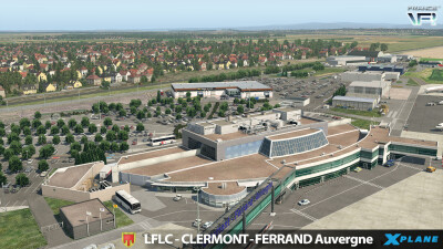 LFLC Clermont-Ferrand Airport - X-Plane 11 screenshot