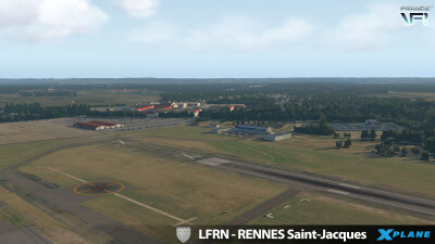 LFRN Rennes Saint-Jacques Airport - X-Plane 11 & 12 screenshot