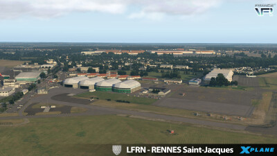 LFRN Rennes Saint-Jacques Airport - X-Plane 11 & 12 screenshot