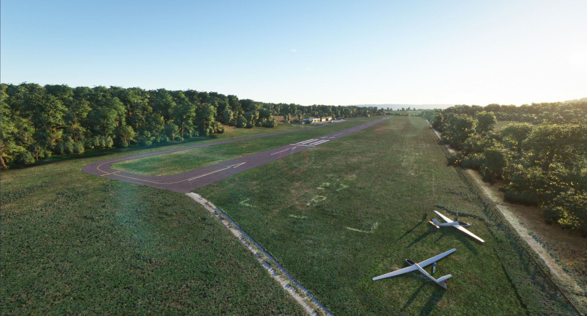 LSZN Hausen am Albis Airport - Microsoft Flight Simulator