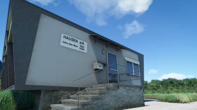 LSZN Hausen am Albis Airport - Microsoft Flight Simulator screenshot