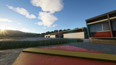 LSZN Hausen am Albis Airport - Microsoft Flight Simulator screenshot