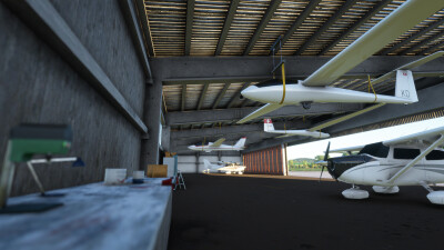 LSZN Hausen am Albis Airport - Microsoft Flight Simulator screenshot