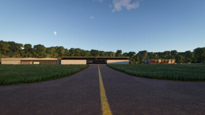 LSZN Hausen am Albis Airport - Microsoft Flight Simulator screenshot