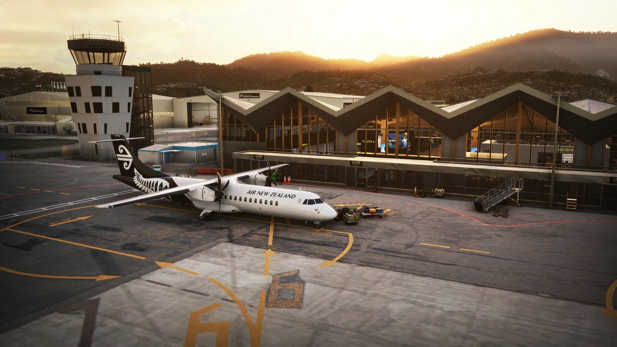 NZNS Nelson Airport - Microsoft Flight Simulator