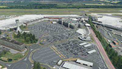 EGPH Edinburgh Airport - Microsoft Flight Simulator screenshot