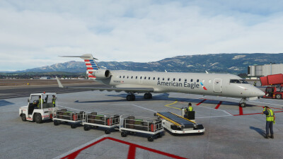 Aerosoft CRJ 550/700 - Microsoft Flight Simulator screenshot