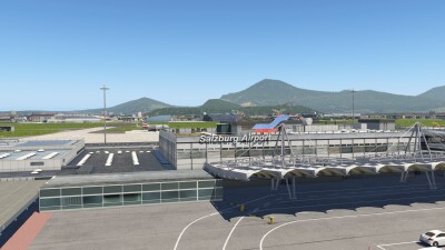 LOWS Salzburg Airport - X-Plane 11 screenshot