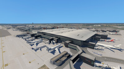 EGLL Heathrow Airport - X-Plane 11 screenshot