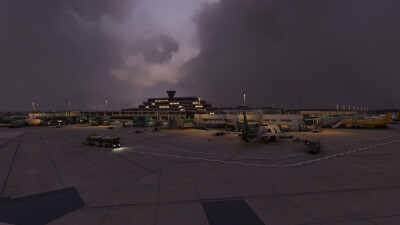 EDDK Cologne Bonn Airport - Microsoft Flight Simulator screenshot