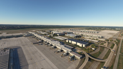 EDDM Munich Airport V2 - Microsoft Flight Simulator screenshot