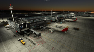 EDDM Munich Airport V2 - Microsoft Flight Simulator screenshot