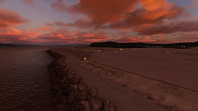ENVA Trondheim Airport - Microsoft Flight Simulator screenshot
