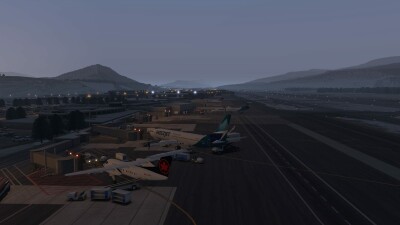 CYLW Kelowna International Airport - X-Plane 11 screenshot