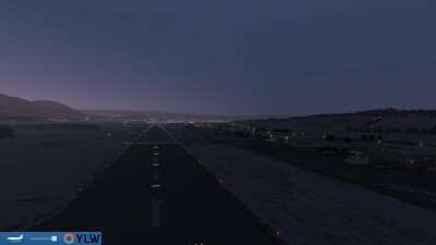 CYLW Kelowna International Airport - X-Plane 11 screenshot