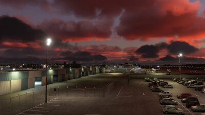 LFRS Nantes Atlantique International Airport - Microsoft Flight Simulator screenshot