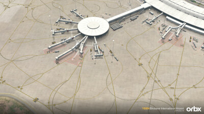 YBBN Brisbane International Airport - X-Plane 11 screenshot
