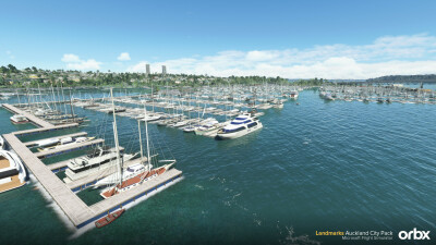 Landmarks Auckland City Pack - Microsoft Flight Simulator screenshot