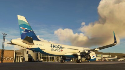 EKVG Vágar Airport - Microsoft Flight Simulator screenshot