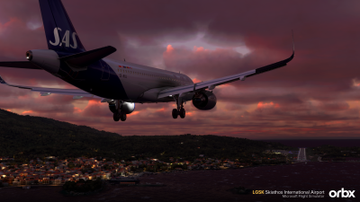 LGSK Skiathos International Airport - Microsoft Flight Simulator screenshot