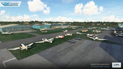 France VFR Paris VFR Airports - Microsoft Flight Simulator screenshot
