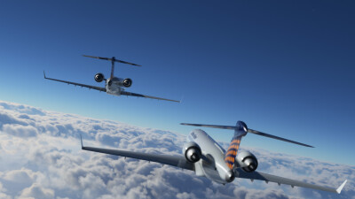 Aerosoft CRJ 550/700/900/1000 - Microsoft Flight Simulator screenshot