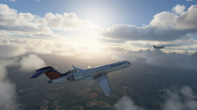 Aerosoft CRJ 550/700/900/1000 - Microsoft Flight Simulator screenshot