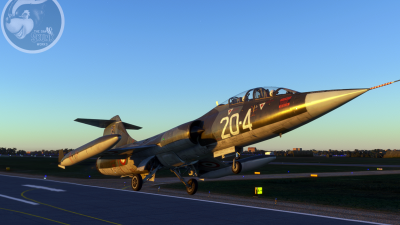 TF-104 G  Starfighter - Microsoft Flight Simulator screenshot