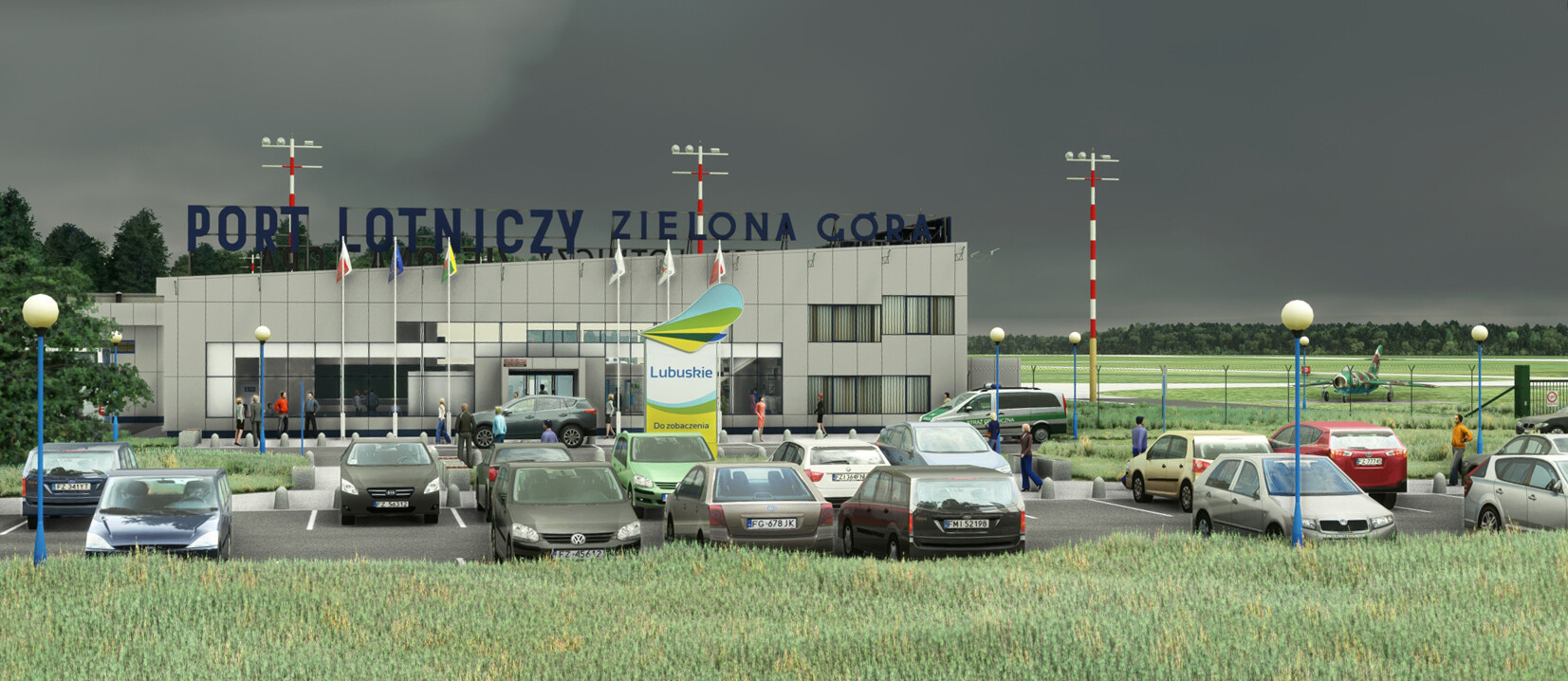 EPZG Zielona Góra Airport - Microsoft Flight Simulator