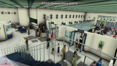 EPZG Zielona Góra Airport - Microsoft Flight Simulator screenshot