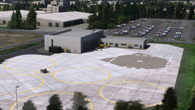 EGPF Glasgow Airport - Microsoft Flight Simulator screenshot