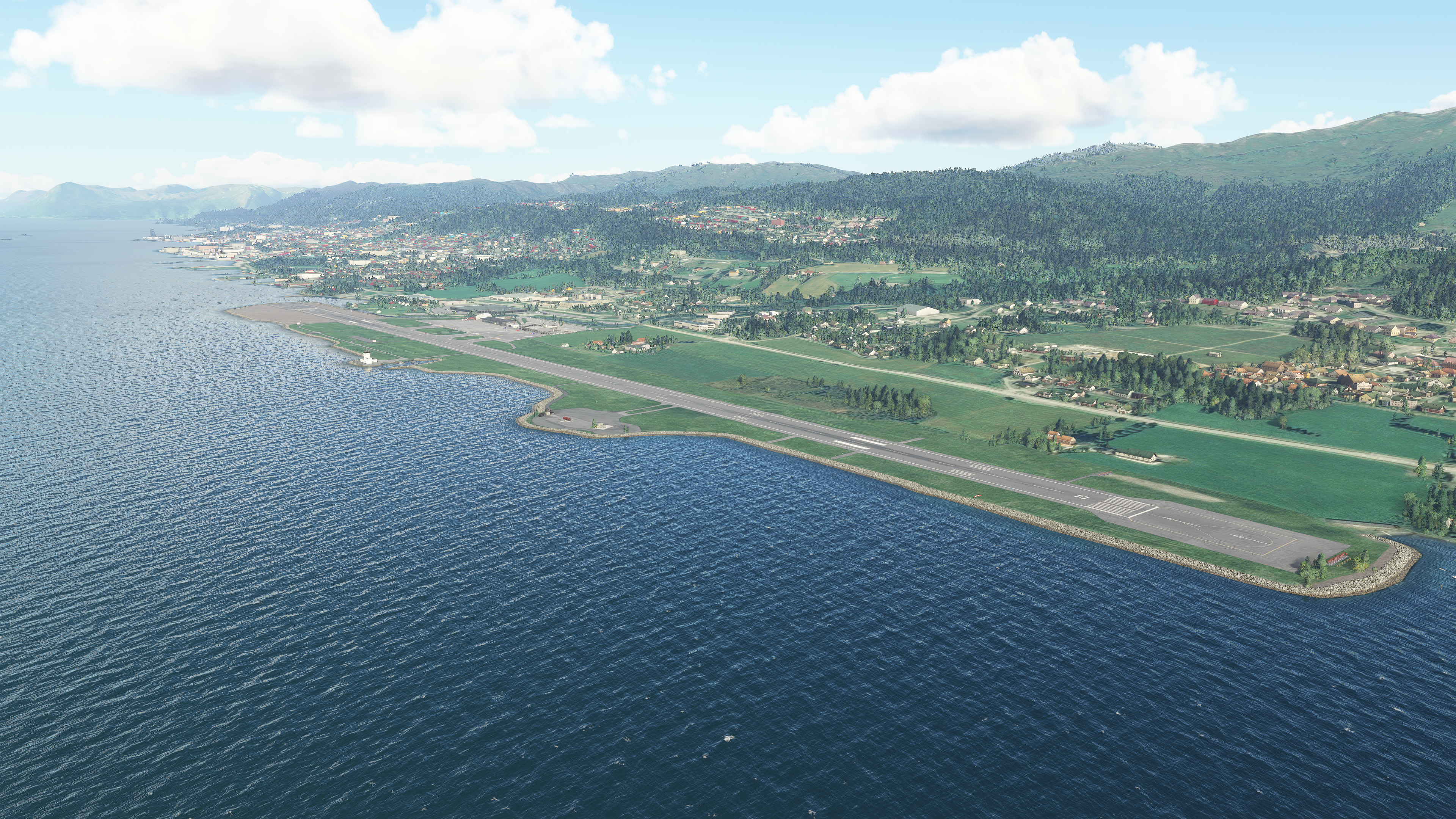ENML Molde Airport - Microsoft Flight Simulator