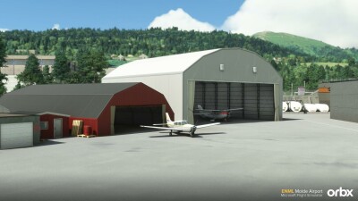 ENML Molde Airport - Microsoft Flight Simulator screenshot